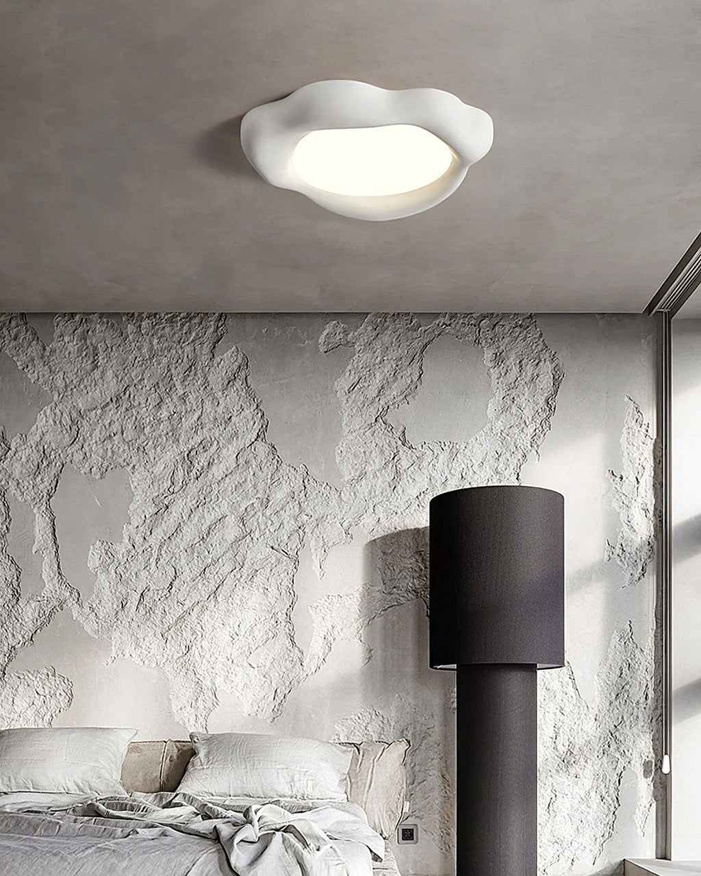 Baldenaria Resin Ceiling Light-Moonnatur