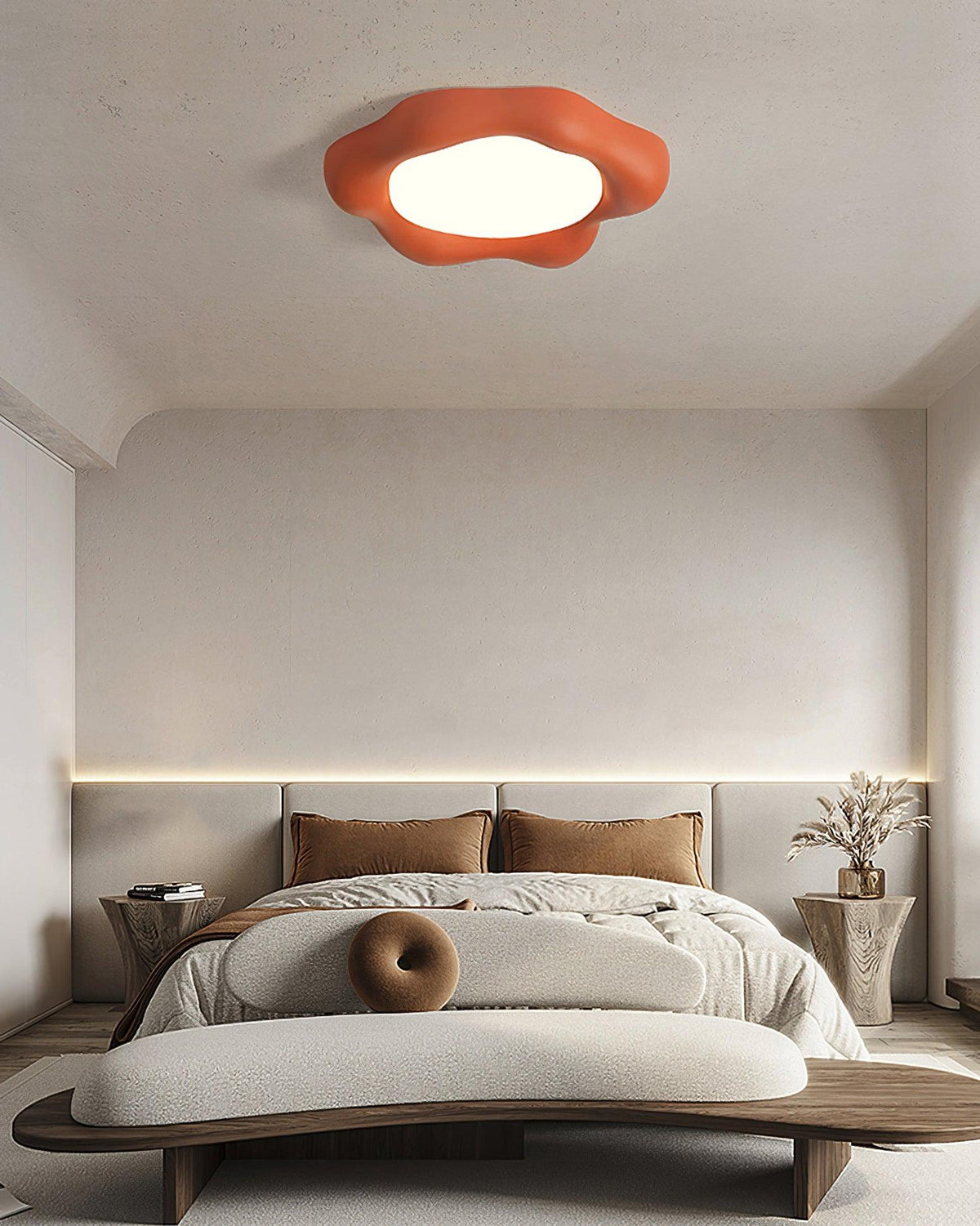 Baldenaria Resin Ceiling Light-Moonnatur