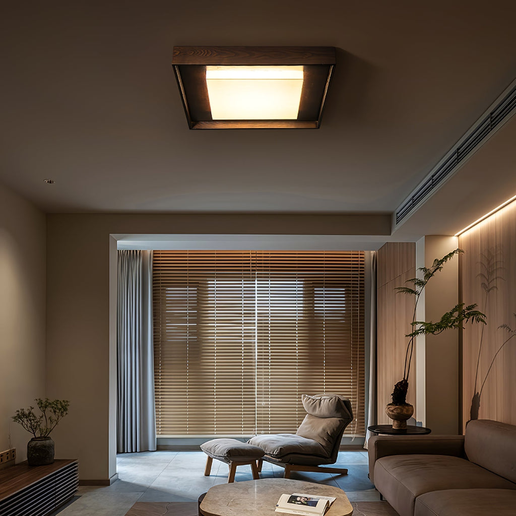Ferrowwynne Wood Ceiling Light-Moonnatur