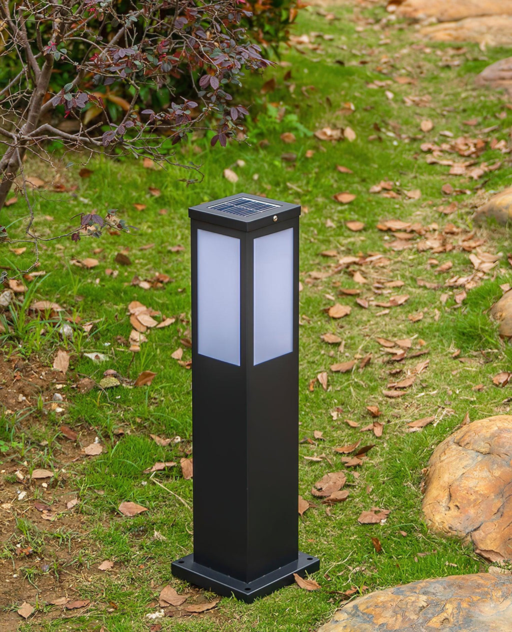 Aveniel Iron Post Light-Moonnatur