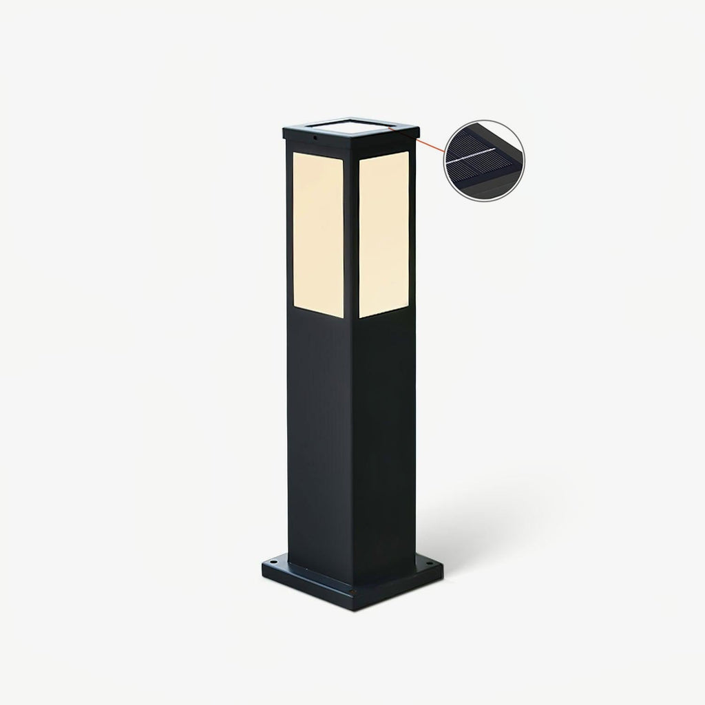 Aveniel Iron Post Light-Moonnatur