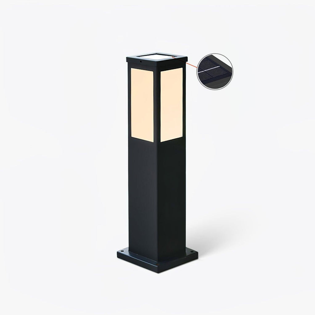 Aveniel Iron Post Light-Moonnatur