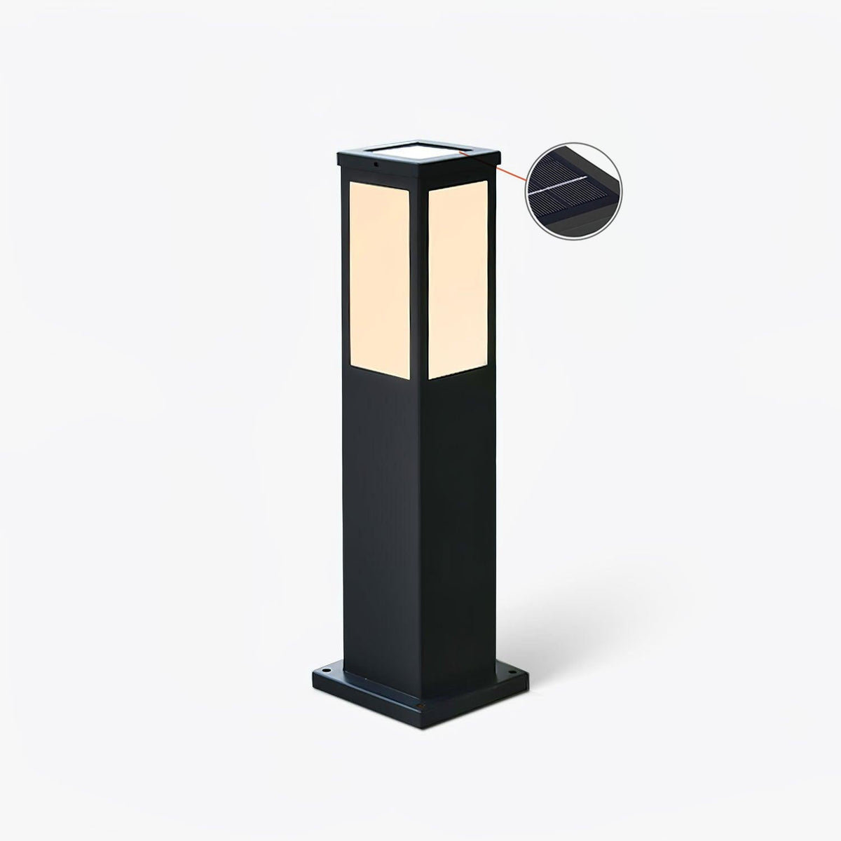 Aveniel Iron Post Light-Moonnatur