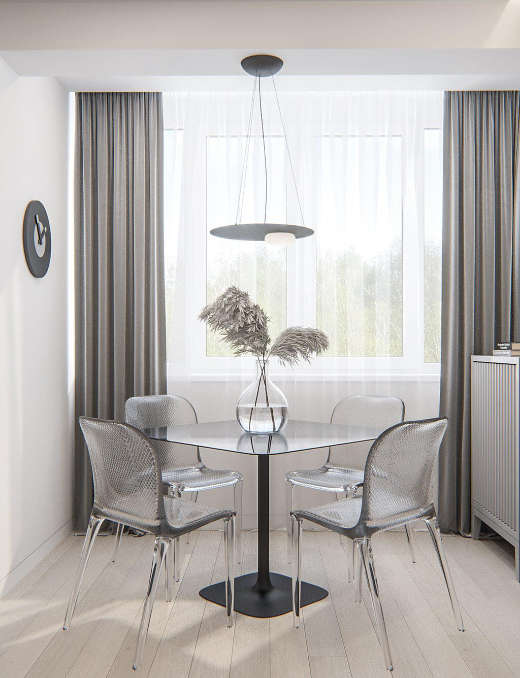 Carrowwyn Glass Pendant Light-Moonnatur