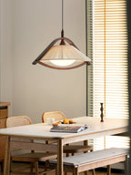 Ulvenenis Fabric Pendant Light-Moonnatur