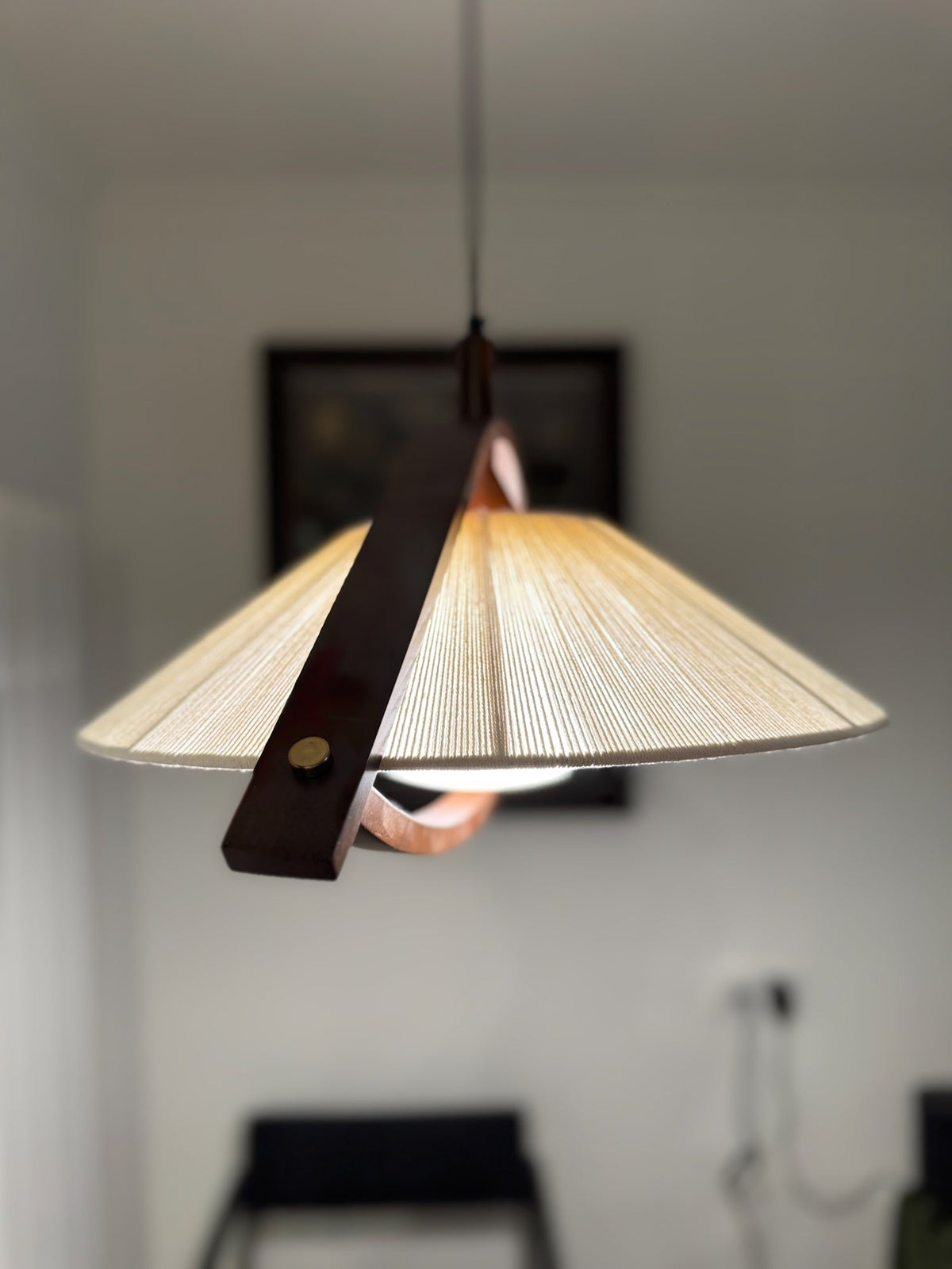 Ulvenenis Fabric Pendant Light-Moonnatur