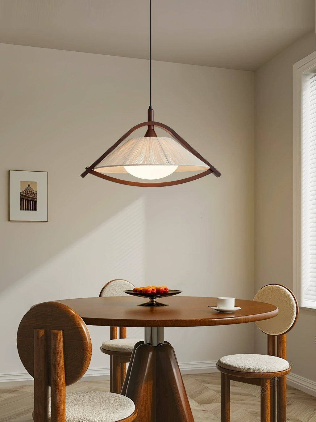 Ulvenenis Fabric Pendant Light-Moonnatur