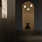 Garnelelyn Alabaster Pendant Light-Moonnatur