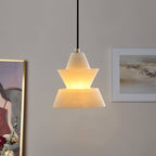 Garnelelyn Alabaster Pendant Light-Moonnatur