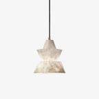 Garnelelyn Alabaster Pendant Light-Moonnatur