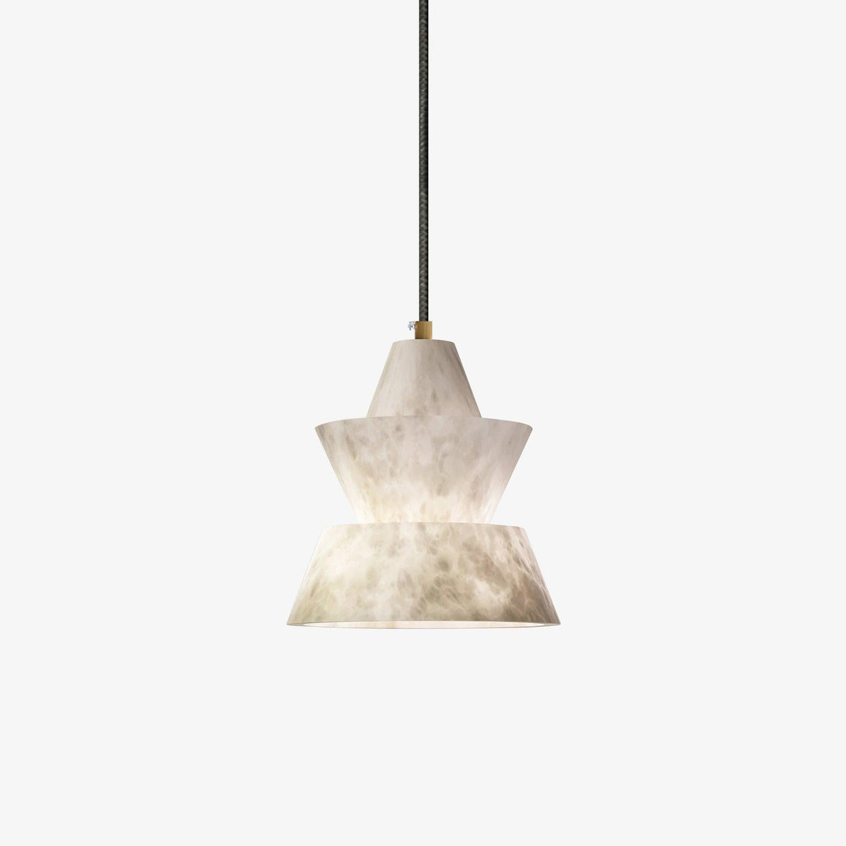 Garnelelyn Alabaster Pendant Light-Moonnatur