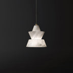 Garnelelyn Alabaster Pendant Light-Moonnatur