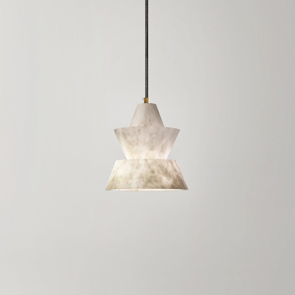 Garnelelyn Alabaster Pendant Light-Moonnatur