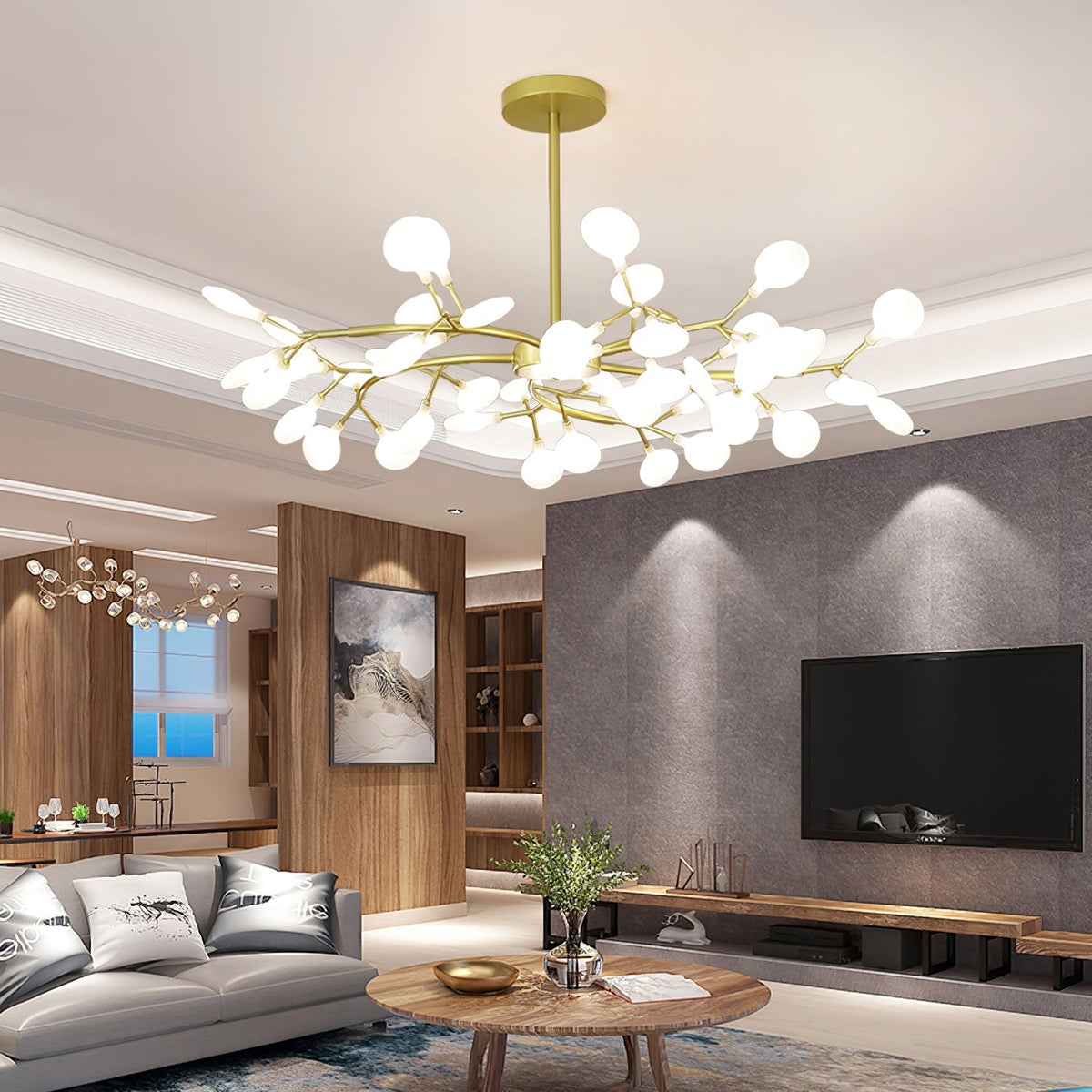 Laelella Acrylic Chandelier-Moonnatur