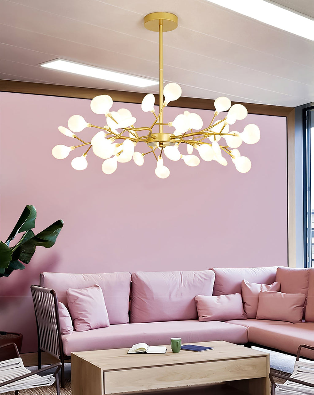 Laelella Acrylic Chandelier-Moonnatur