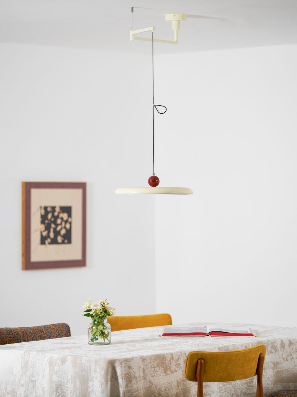 Lyrenora Acrylic Pendant Light-Moonnatur