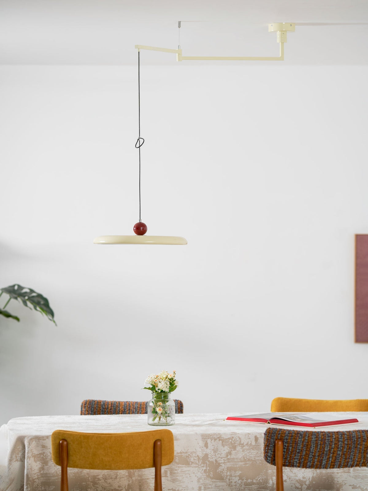 Lyrenora Acrylic Pendant Light-Moonnatur