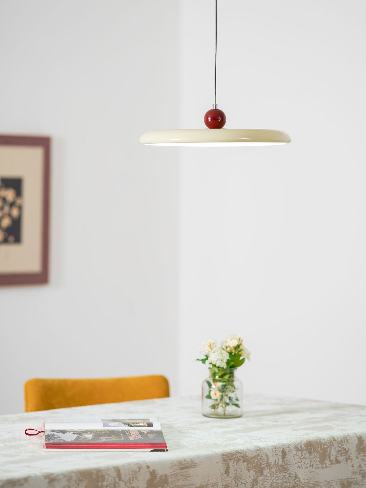 Lyrenora Acrylic Pendant Light-Moonnatur