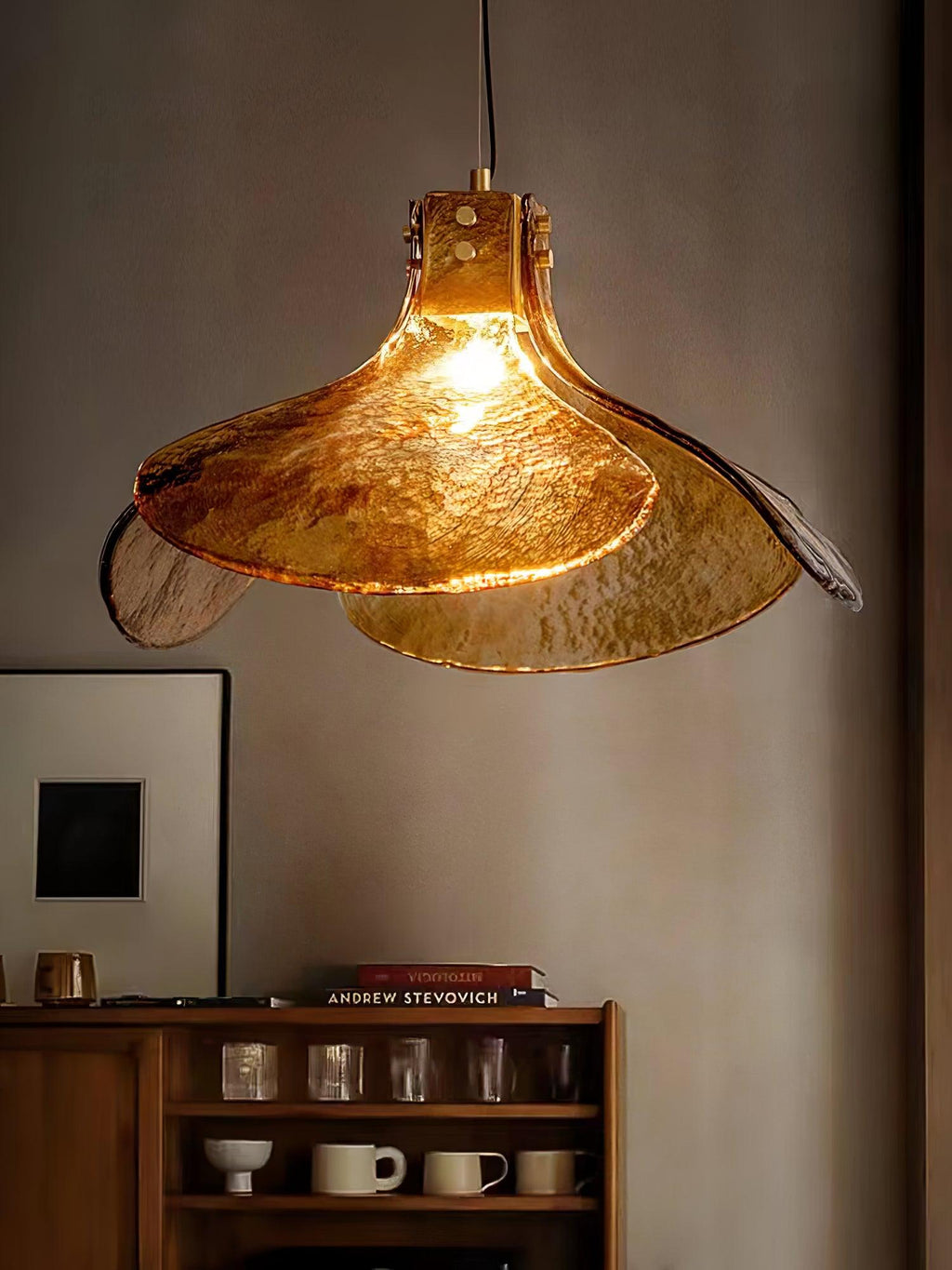 Rildenwyn Glass Pendant Light-Moonnatur