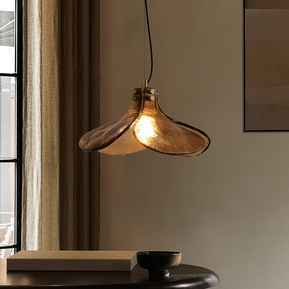 Rildenwyn Glass Pendant Light-Moonnatur