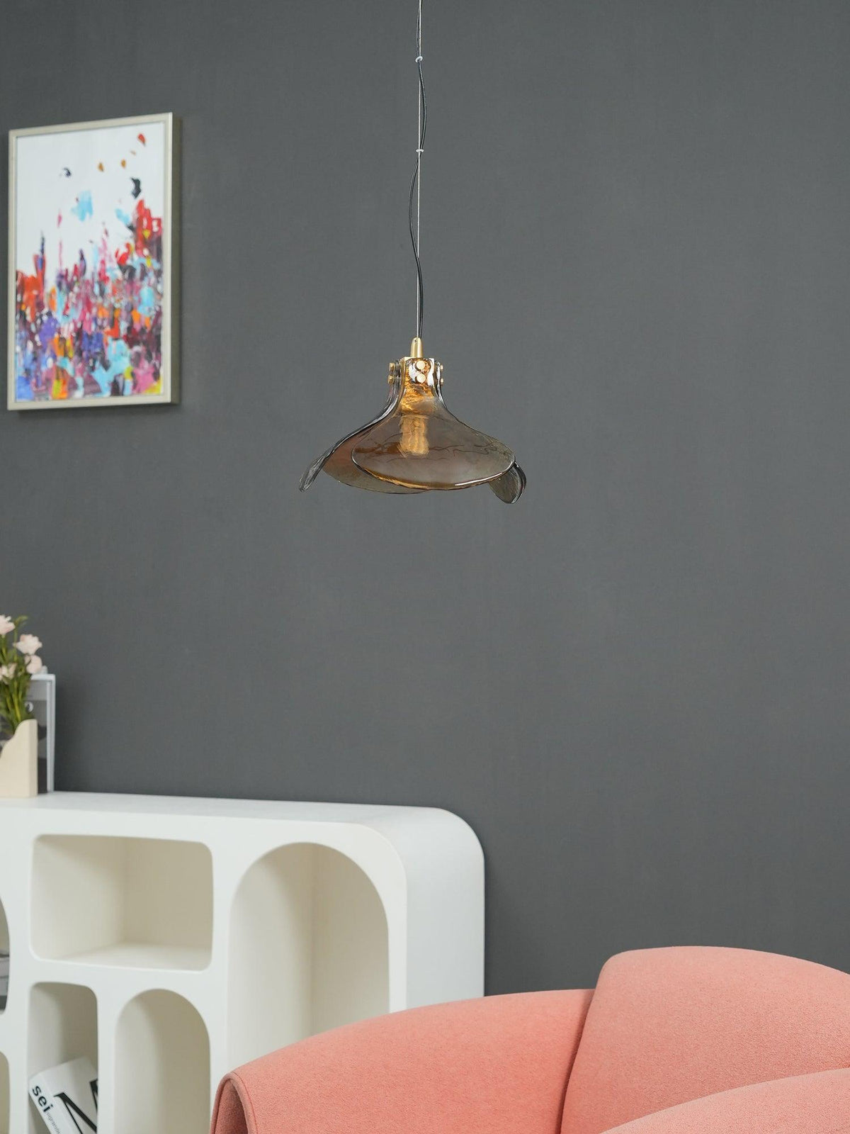 Rildenwyn Glass Pendant Light-Moonnatur
