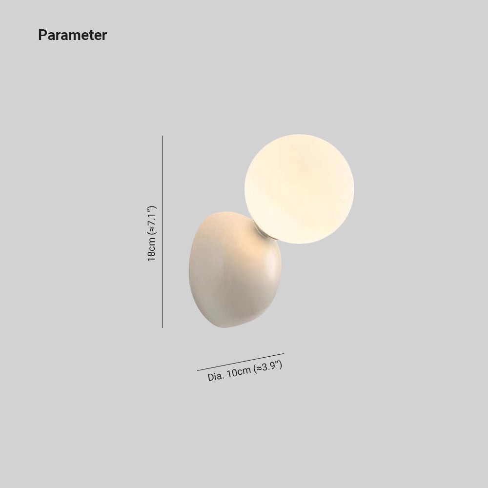 Kenrenelia Acrylic Wall Light-Moonnatur
