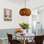 Avrenaria Rattan Pendant Light-Moonnatur