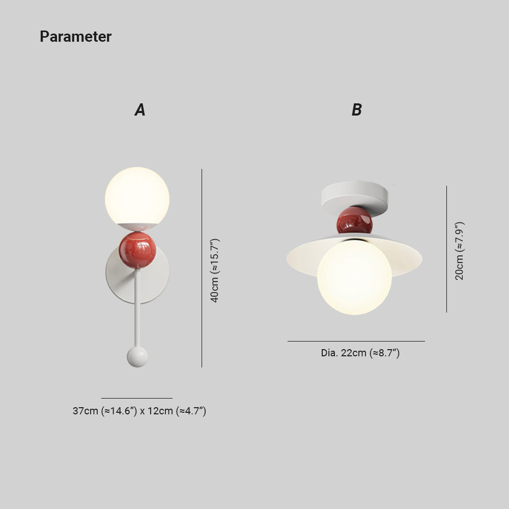 Kilvenenna Acrylic Ceiling Light-Moonnatur