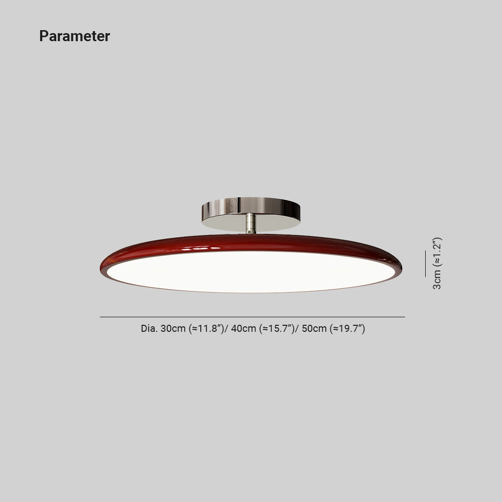 Haldeldale Acrylic Ceiling Light-Moonnatur