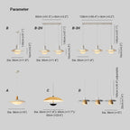 Jardenwren Metal Pendant Light-Moonnatur