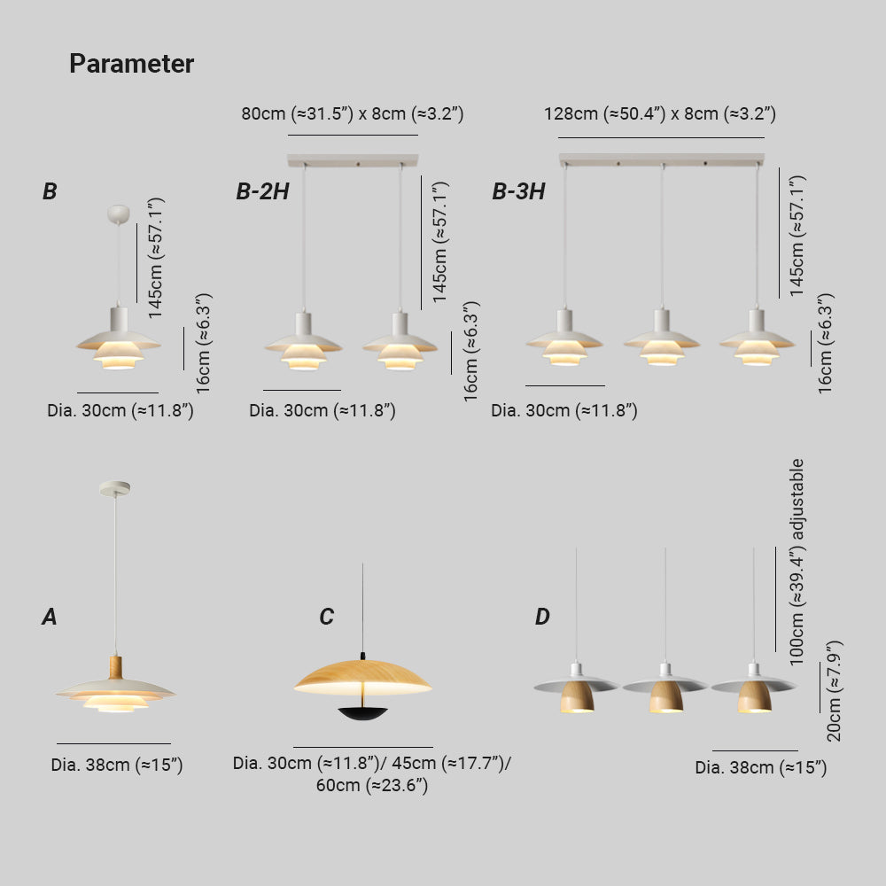 Jardenwren Metal Pendant Light-Moonnatur