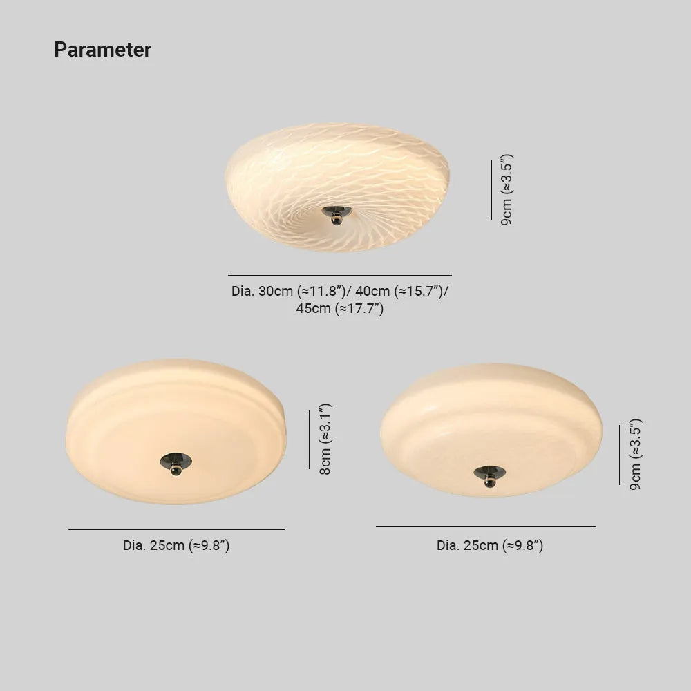 Galdenheath Glass Ceiling Light-Moonnatur