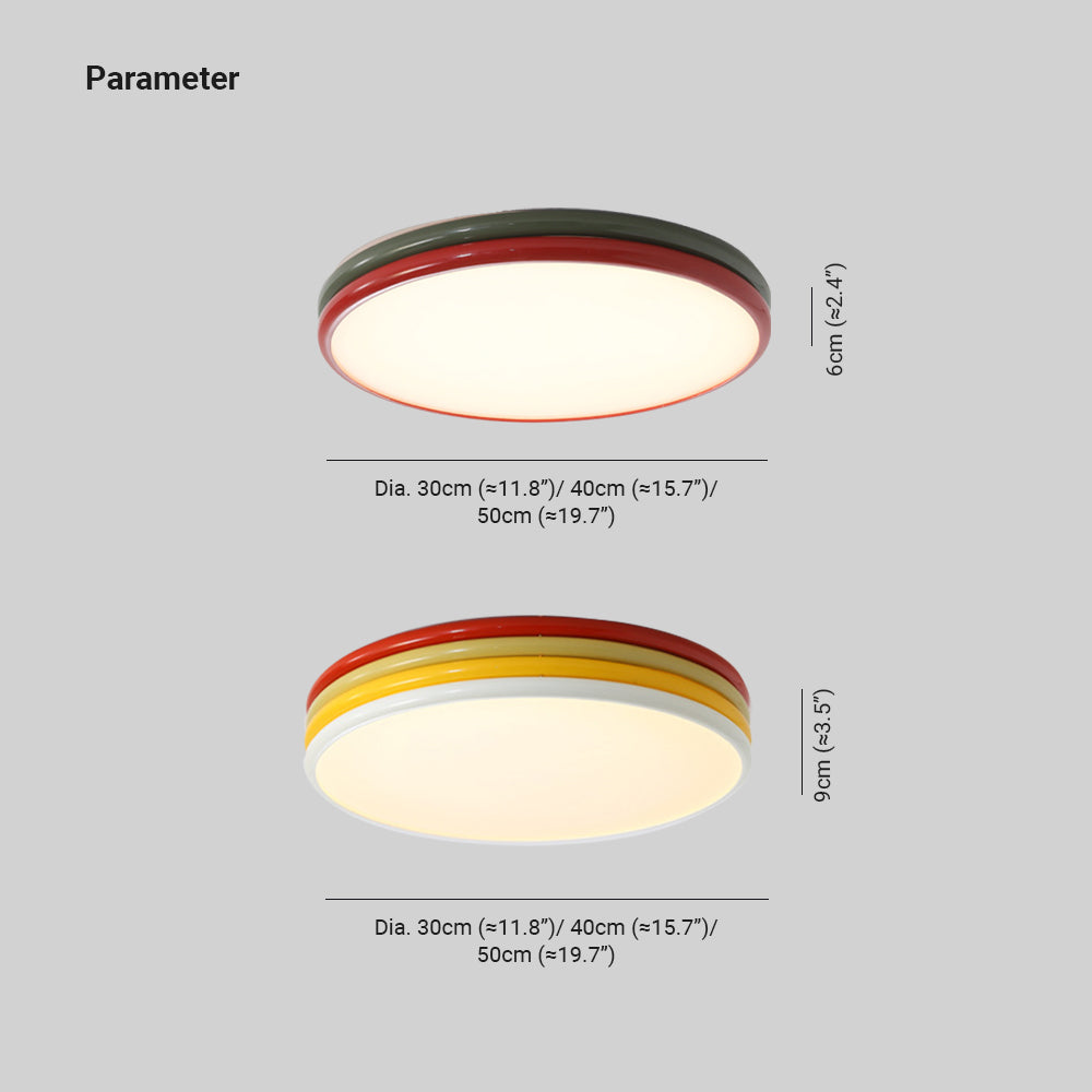 Farnelwood Acrylic Ceiling Light-Moonnatur
