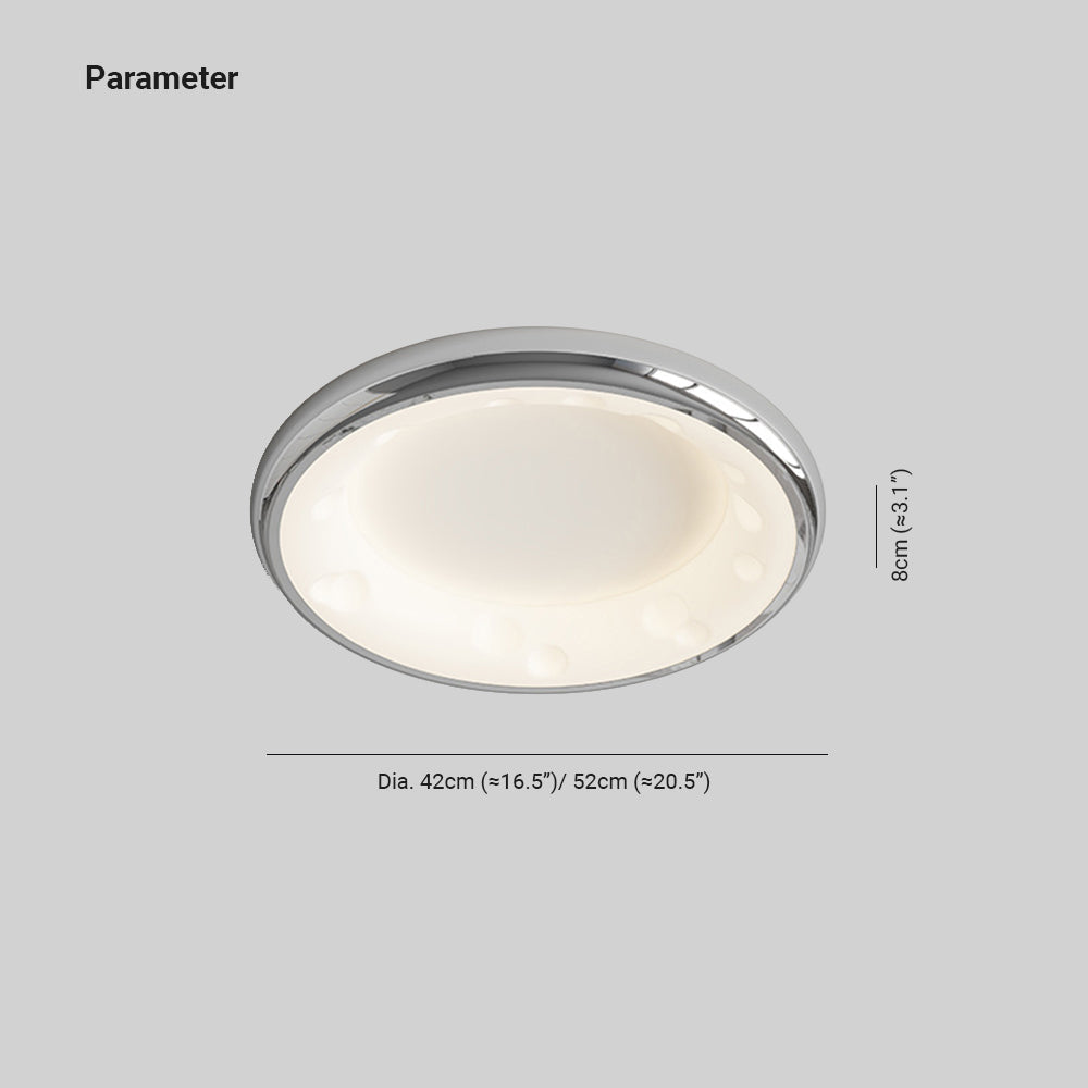 Hatherden Acrylic Ceiling Light-Moonnatur