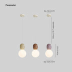 Meldenwyn Glass Pendant Light-Moonnatur