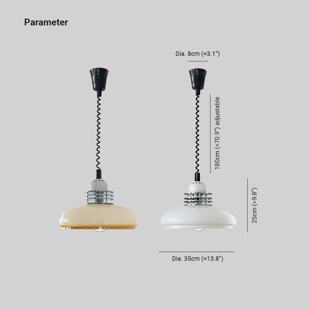 Dunseleris Glass Pendant Light-Moonnatur