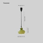 Pardeneris Glass Pendant Light-Moonnatur