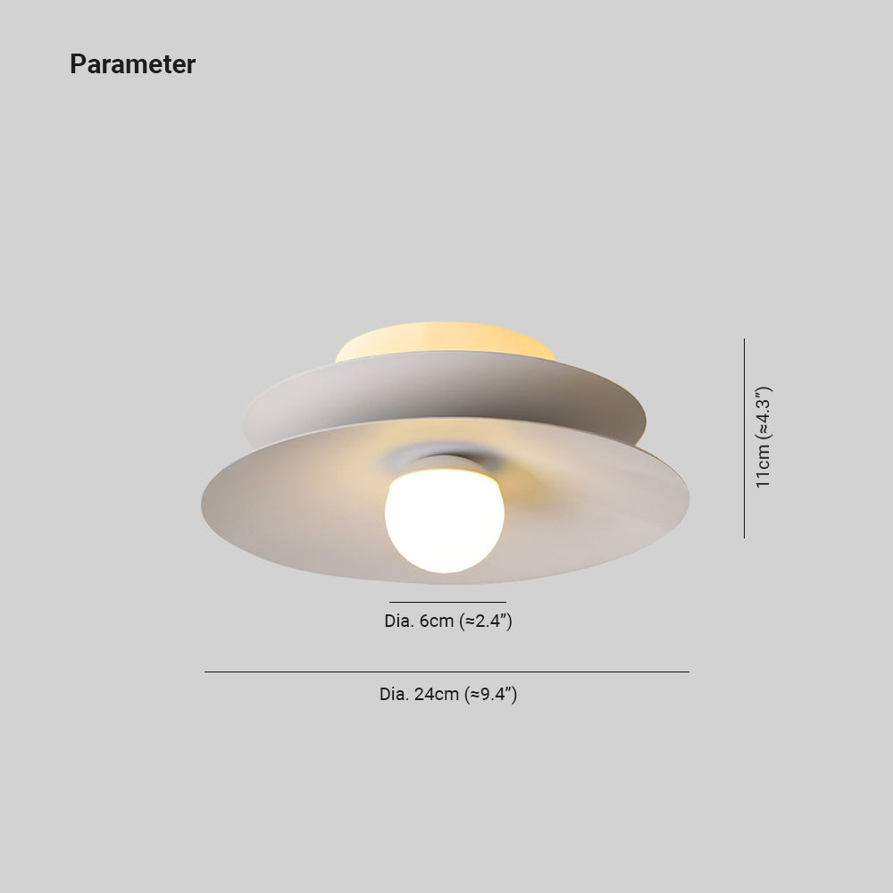 Finvermoss Acrylic Ceiling Light-Moonnatur