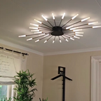 Kesterenelle Acrylic Ceiling Light-Moonnatur