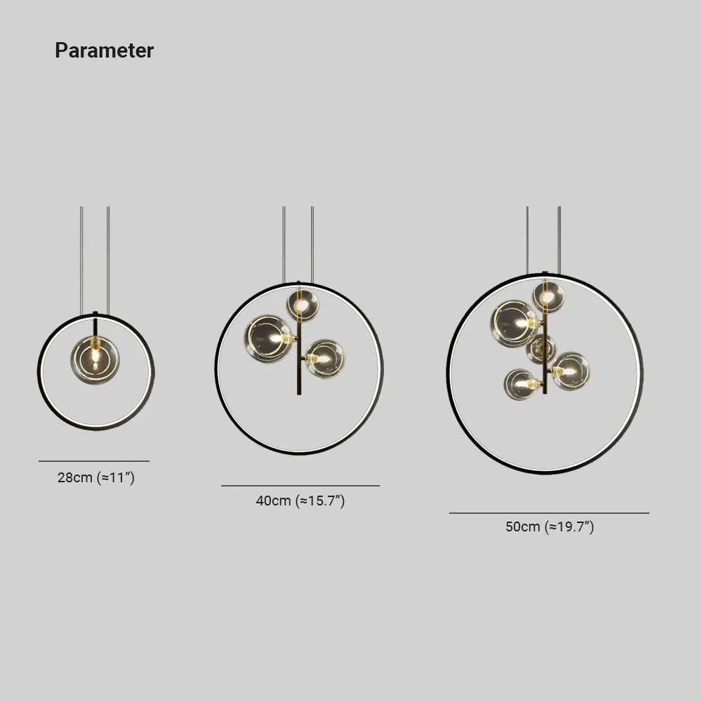 Nardenenora Glass Pendant Light-Moonnatur
