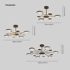 Hadrenelia Acrylic Pendant Light-Moonnatur