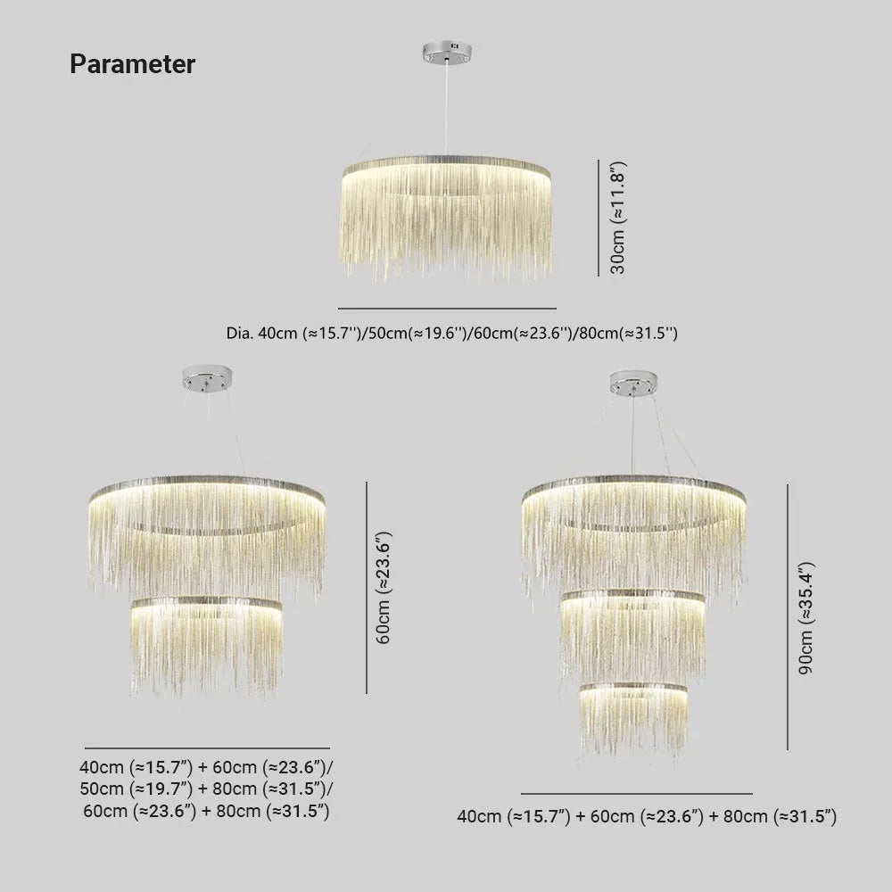 Galdenlark Metal Pendant Light-Moonnatur