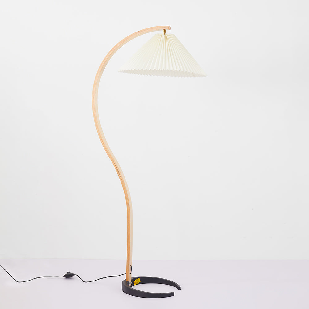 Ambelorie Fabric Floor Lamp-Moonnatur