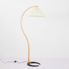 Ambelorie Fabric Floor Lamp-Moonnatur