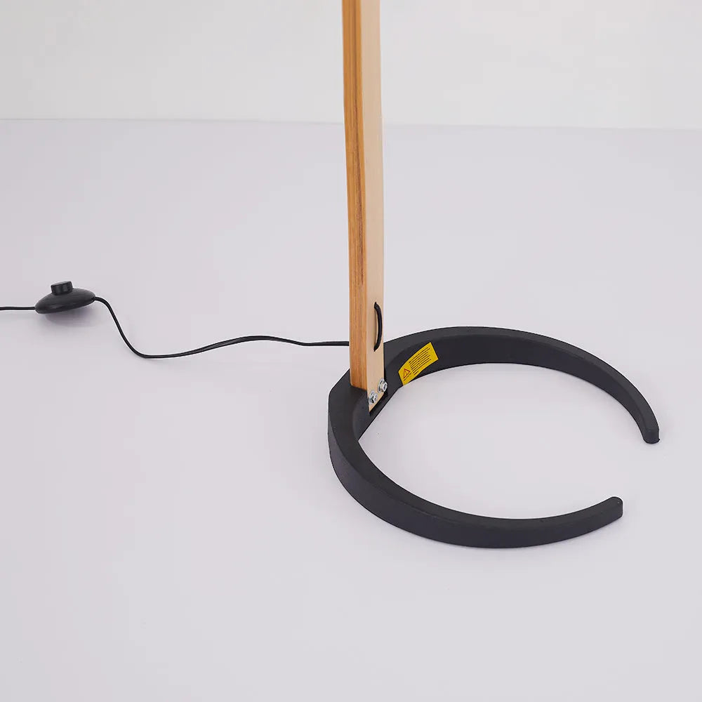 Ambelorie Fabric Floor Lamp-Moonnatur