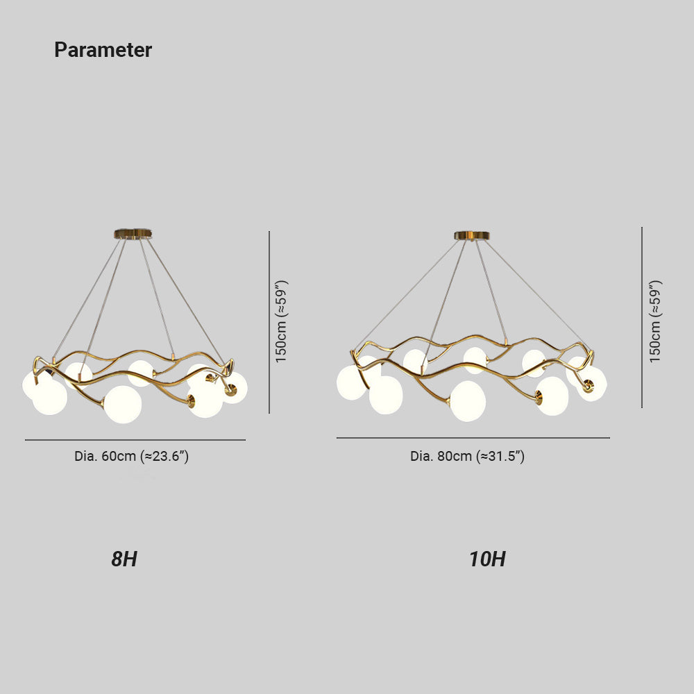 Gildenwren Glass Pendant Light-Moonnatur
