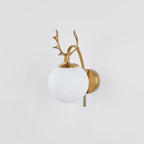 Gildenlark Glass Wall Light-Moonnatur