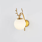 Gildenlark Glass Wall Light-Moonnatur