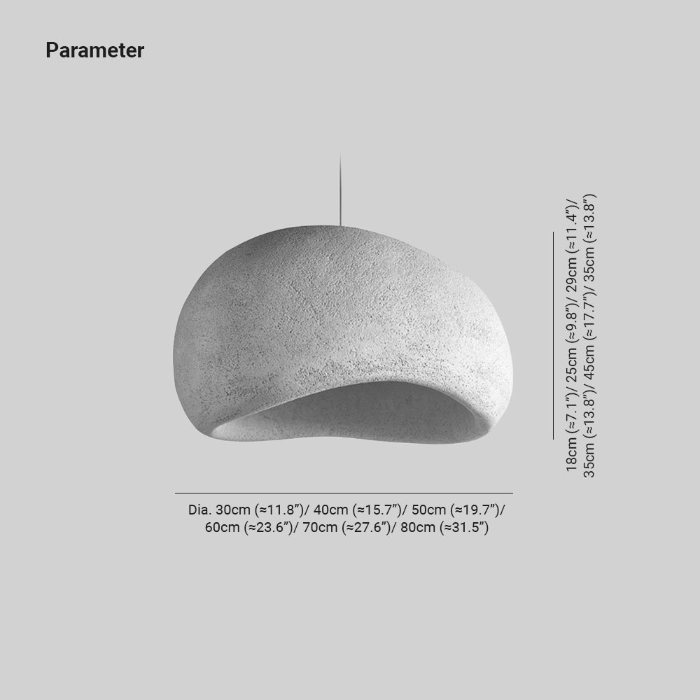 Emrendale Polystyrene Foam Pendant Light-Moonnatur