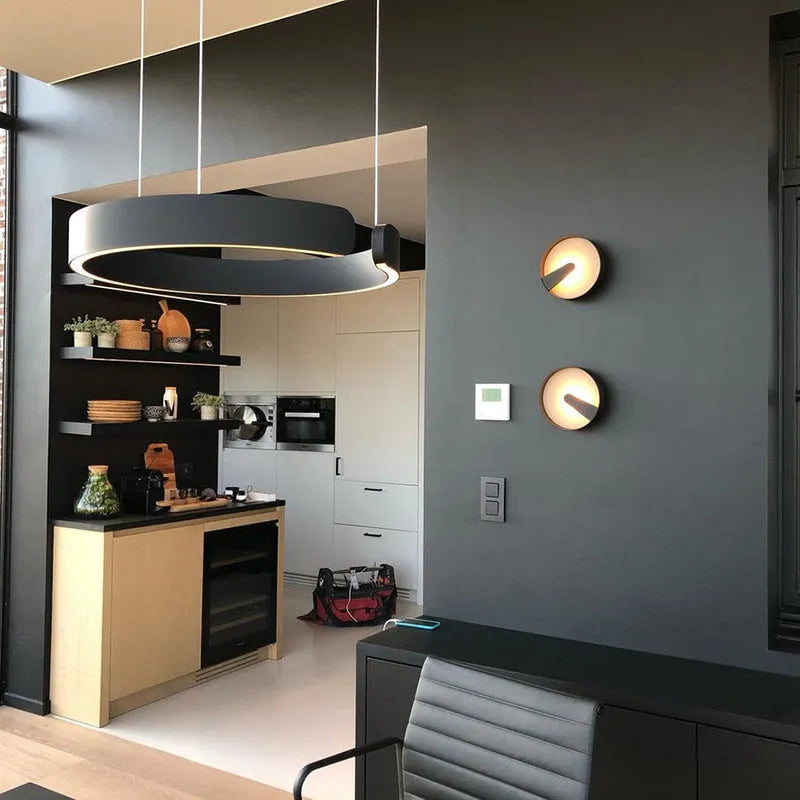 Arisha Luxury Minimalist LED Ring Pendant Light - Neutralighting